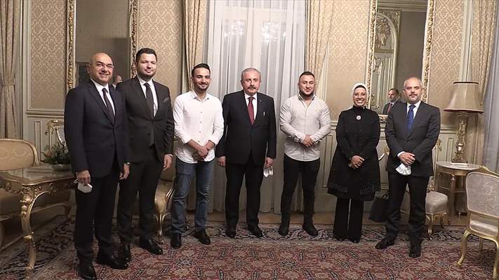 TBMM Başkanı Şentop, Viyana’da Türk toplumu temsilcilerini kabul etti